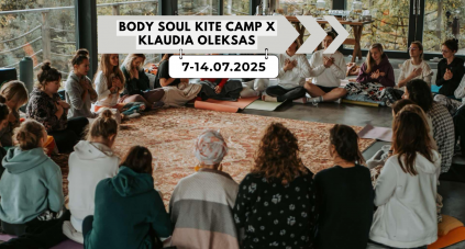 BODY SOUL KITE CAMP x Klaudia Oleksas w MALAYKA Chałupy!