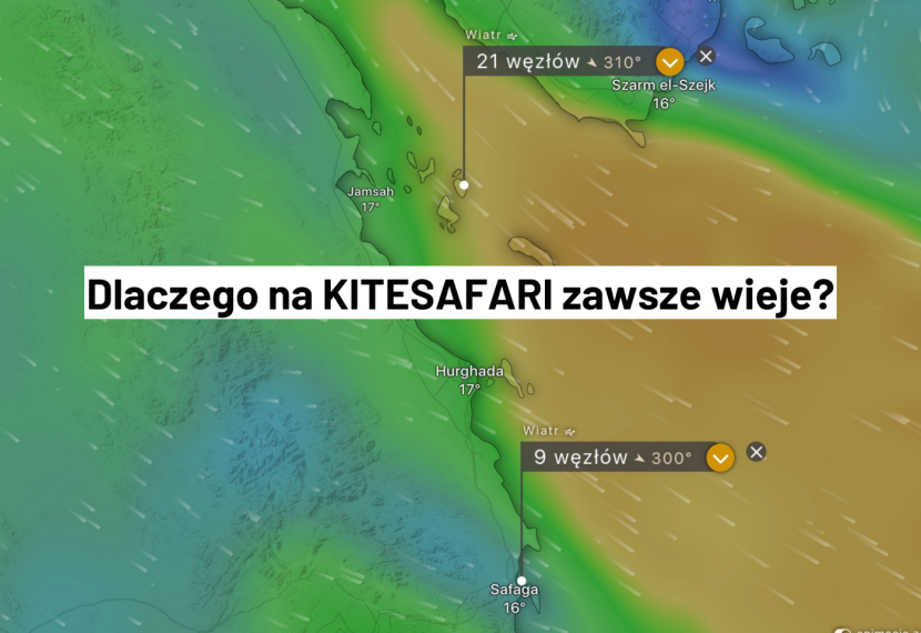 Dlaczego na KITESAFARI zawsze wieje wiatr? Skąd on się bierze?