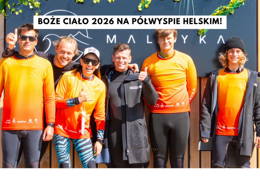 Kitesurfingowy CAMP Boże Ciało 2026 w Chałupach z MALAYKA: Czerwcowy weekend z MALAYKA! 3.06-7.06.2026, 1600 PLN!