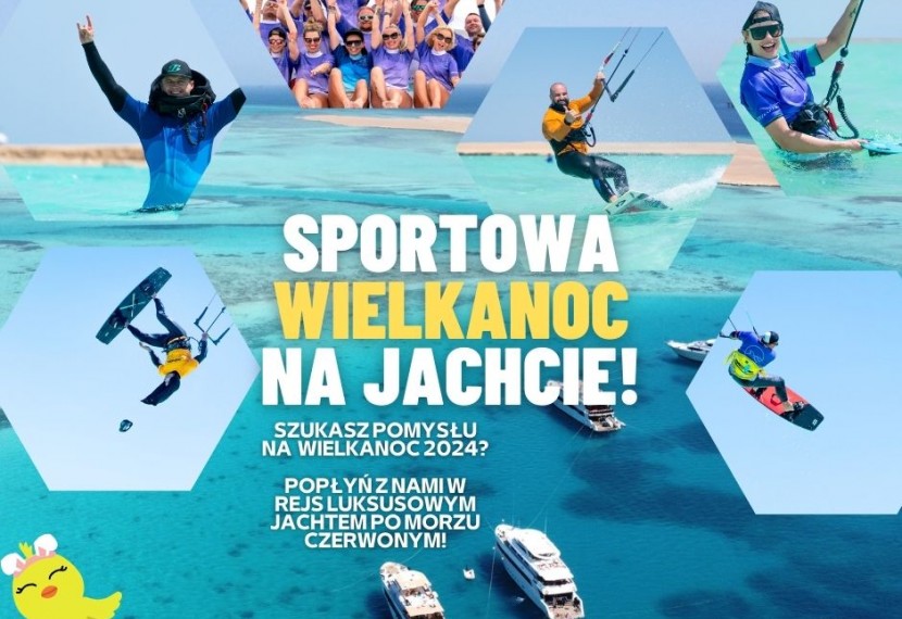 Spędź Wielkanoc na sportowo! Kitesafari Egipt WIelkanoc.