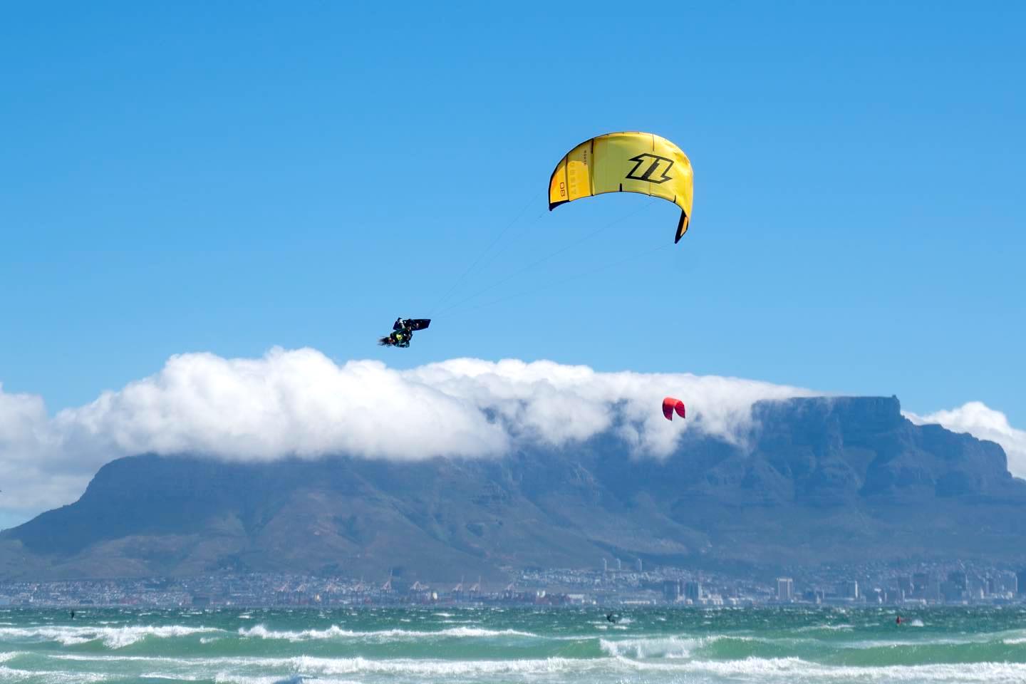 Spot kitesurfingowy Dolphin beach Cape Town MALAYKA