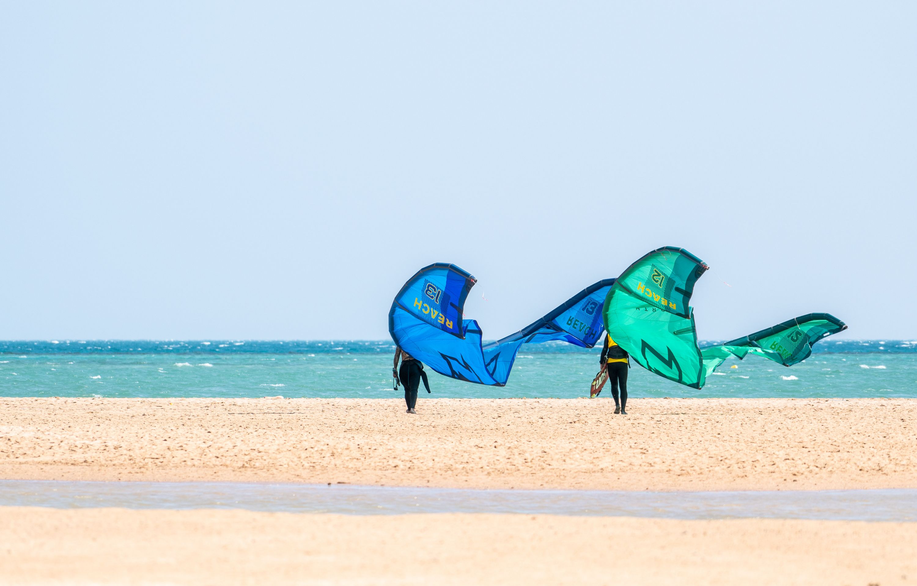 Kitesafari Egipt Wielkanoc kitesurfing Malayka