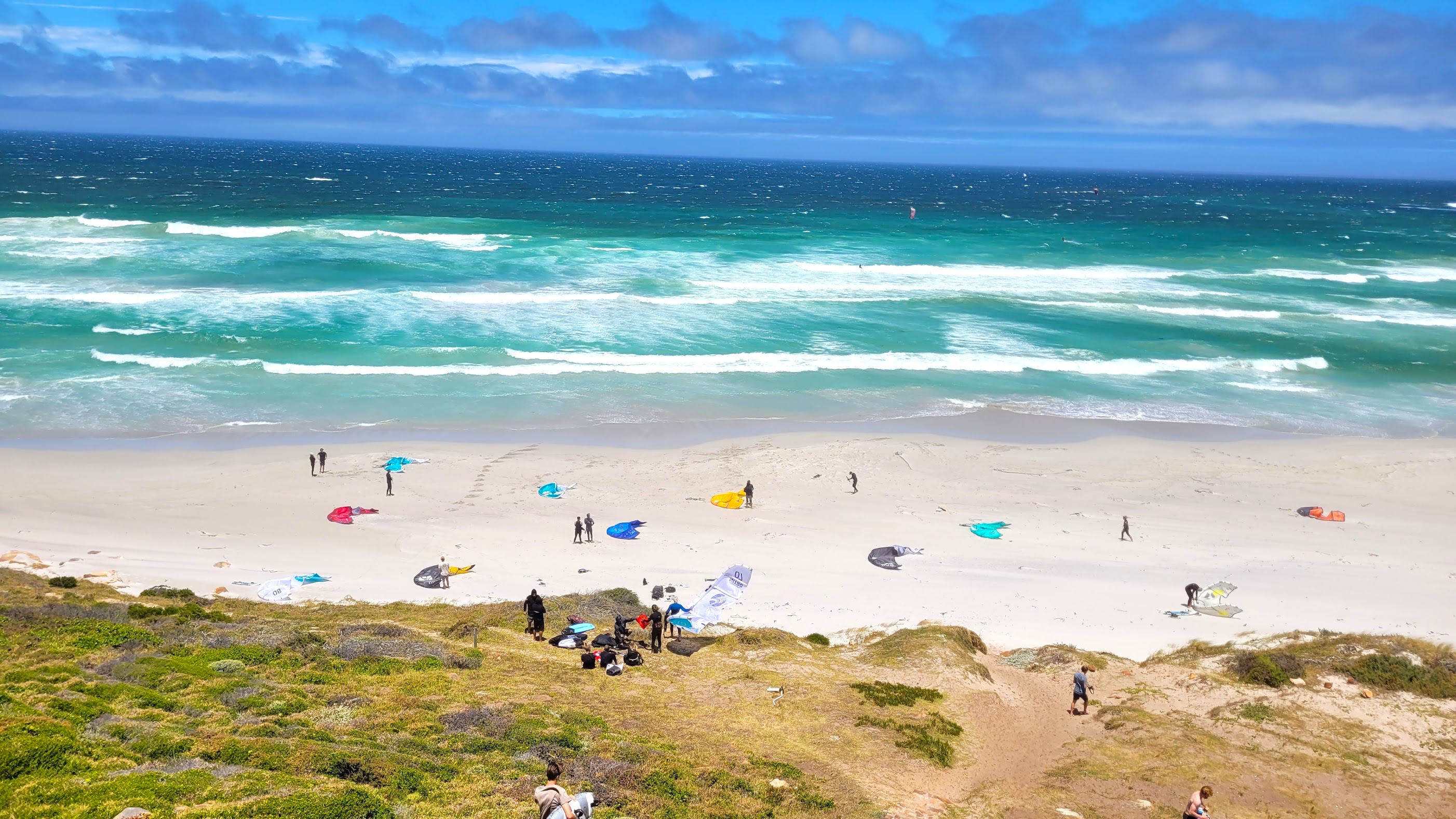 Spot kitesurfingowy misty Cliffs Cape town MALAYKA