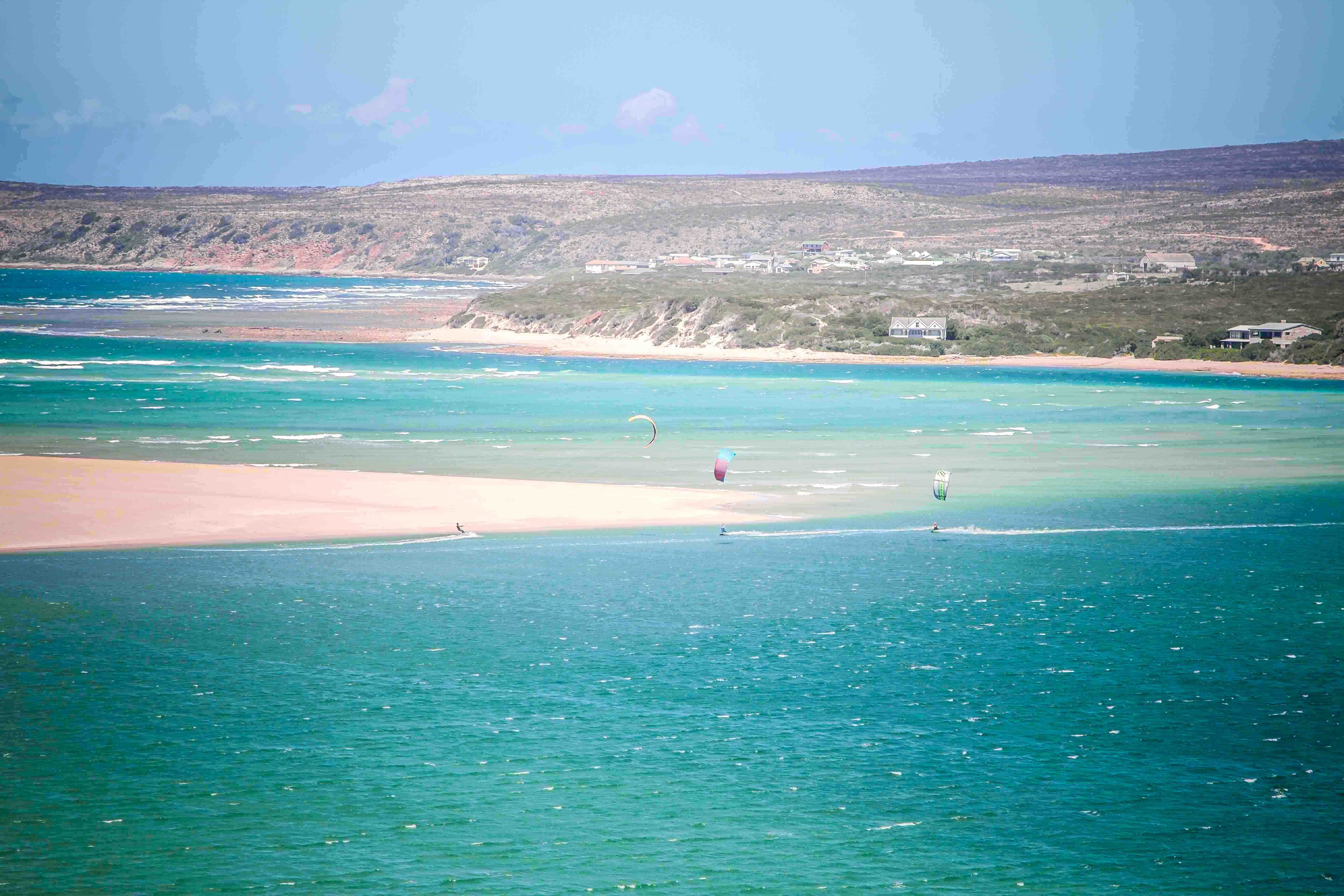 Spot Kitesurfingowy Witsand Cape town MALAYKA