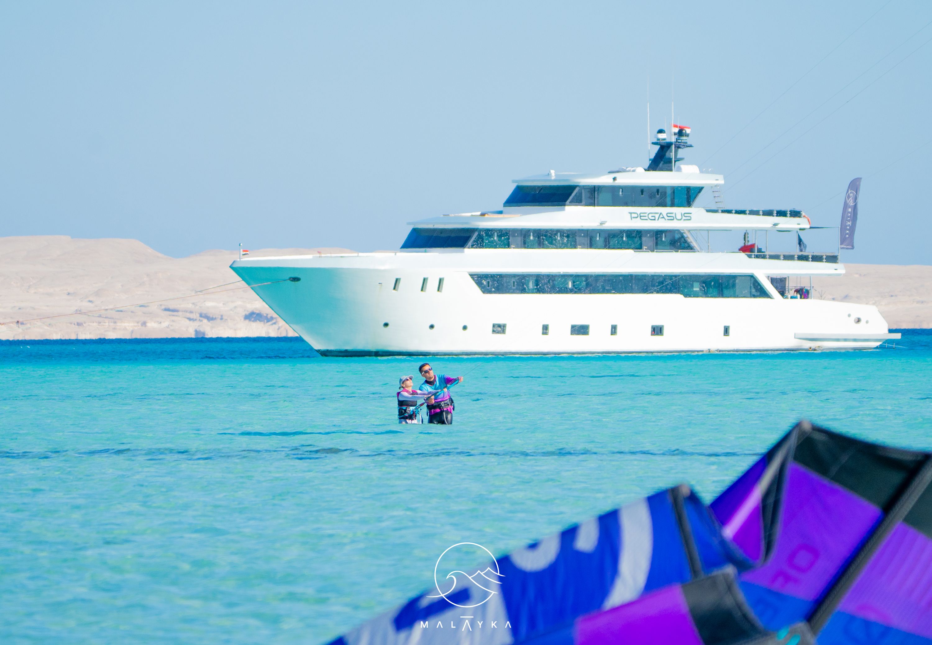 Kitesafari malayka Morze Czerwone